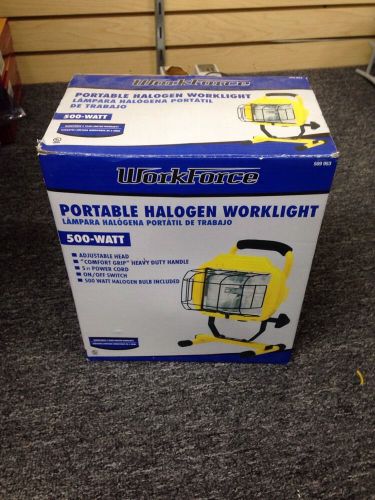 Workforce 500-Watt Halogen Portable Work Light 509953