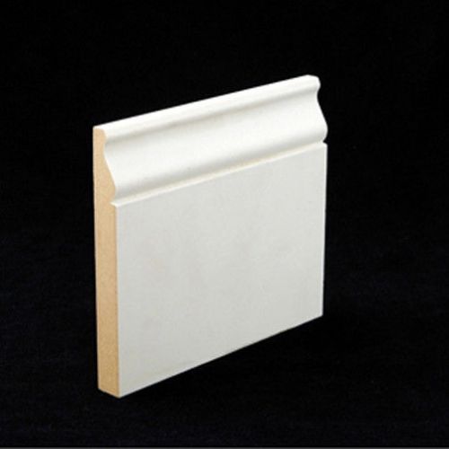 5-1/4 ultra primed smooth mdf wood colonial base molding moulding trim 8ft piece for sale