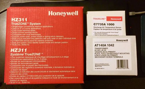 Honeywell TrueZONE HZ311K Panel Kit, DATS &amp; Transformer