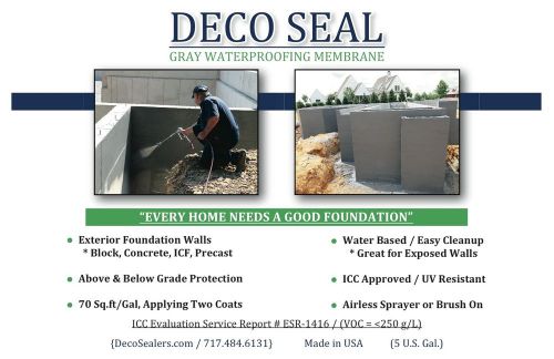 Deco Seal (Waterproofing Membrane 5 gal.)