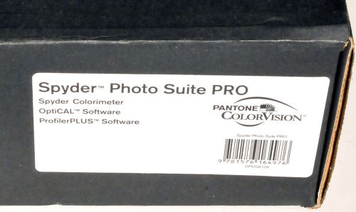 Pantone ColorVision Profiler Plus Pack New in Box