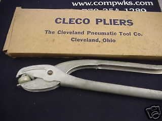 Cleco Pliers - The Cleveland Pneumatic Tool Co.