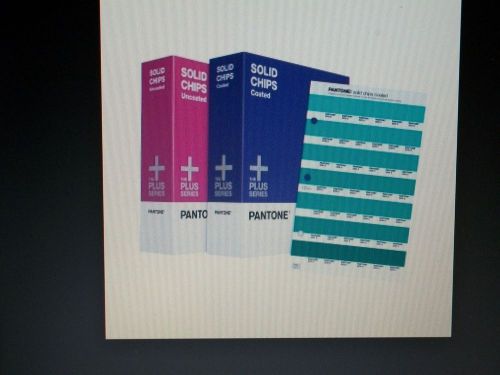 The Plus Series Pantone GP 1303XR Solid Chips, Two-Book Set