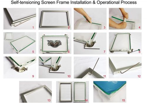 Brand New 2013 Self-tensioning Frame Kit A Multi-Functional Reusable Tool DIY