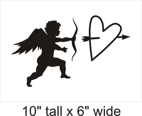 2X Straight To The Heart Car Vinyl Sticker Decal Decor Removable Product F33