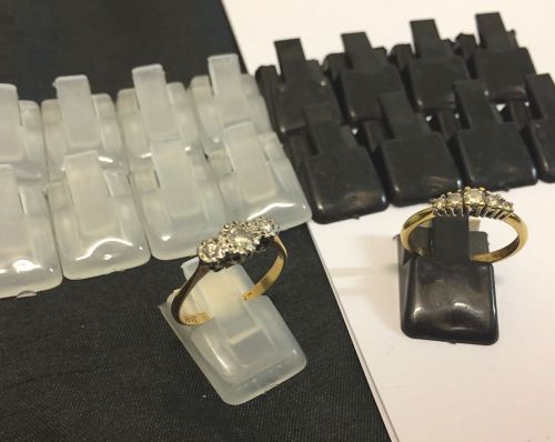 200 x Single Ring Bangle Retail Jewellery Display Plastic Stand Holder