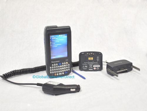 Intermec cn3 pda with auto car charge kit 1d/2d pda scanner wm 5.0 gps wifi for sale