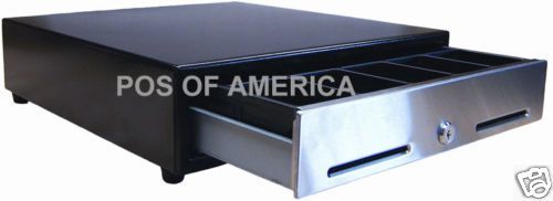 Aldelo ms cash drawer usb black cf-405 all steel new for sale
