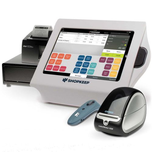 Shopkeep business point of sale Cash Drawer, receipt printer ,scanner, ect