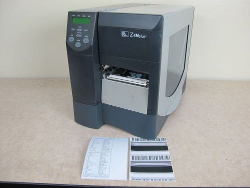 Zebra Z4MPlus Thermal Label Printer Z4M Plus Z4M00-2001-0020 w/Network Card