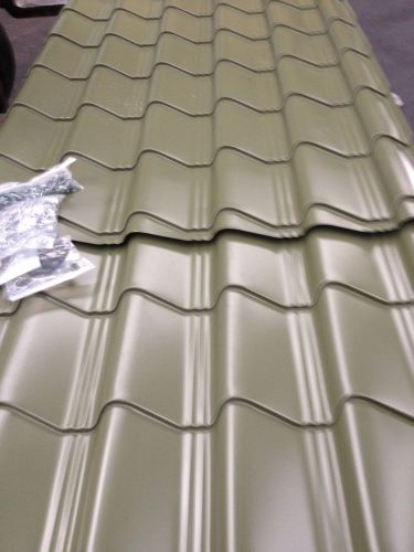 Tile Effect,Olive Green Plastisol,Box Profile Sheets/Corrugated Roofing Sheets,