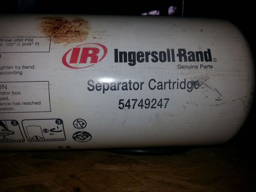 INGERSOLL RAND AIR OIL SEPARATOR CARTRIDGE 54749247