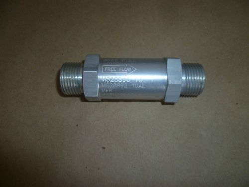 PARKER HYDRAULIC SHUTTLE VALVE 3000 PSI, # MS28890-10 ,  HP367100 , 9/16-18 THRD