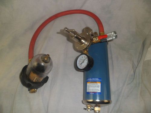Central Pneumatic Industrial Air Filter and Regulator with Coilhose Pneumatic