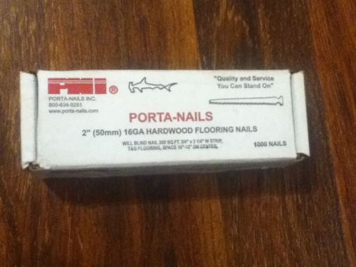 Box of 1000 PNI 2&#034; Hardwood Flooring Nails