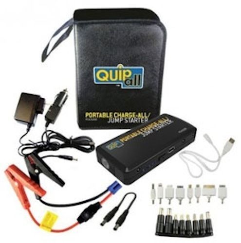 Quip all vehicle jump starter 200 amp qpl-pcajs200 charges most all devices for sale