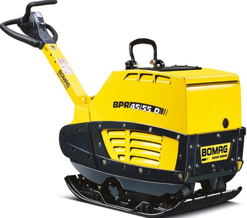 Bomag bpr 45/55 diesel/e-start vibratory plate 21.7&#034; pad,873lbs,10116lbs force for sale