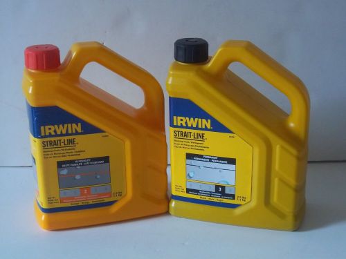 New! irwin straight-line marking chalk refill 2.5lb each orange, black for sale