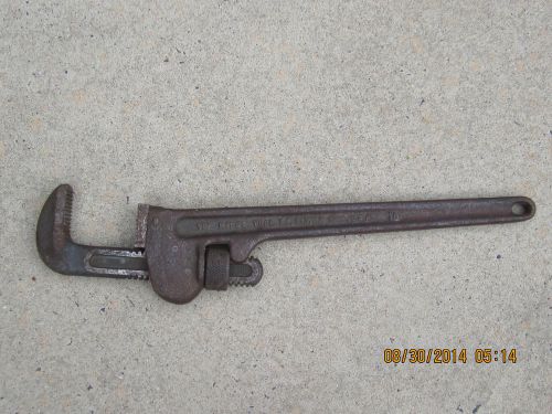 Vintage Trimo 24&#034; Pipe Wrench by Trimont Mfg., Roxbury, Mass.