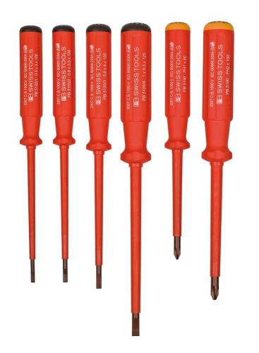 PB Swiss Tools PB 5542 Screwdriver Set Slotted/Phillips VDE Insulate ElectroTool