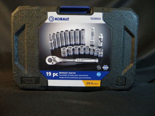 Kobalt 19-Piece Metric Mechanic&#039;s Tool Set