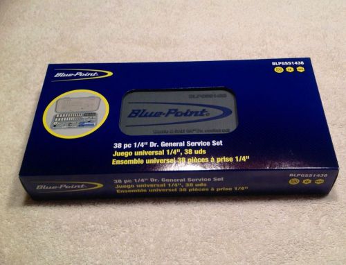 Blue-point-blpgss1438-1-4-drive-meric-and-sae-socket-set for sale