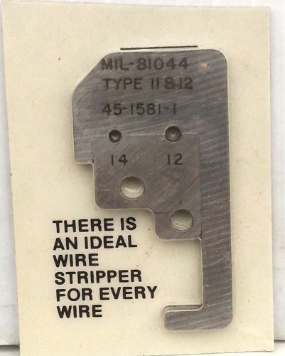 CUSTOM Stripmaster IDEAL replacement blade set  45-1581-1 **NEW**