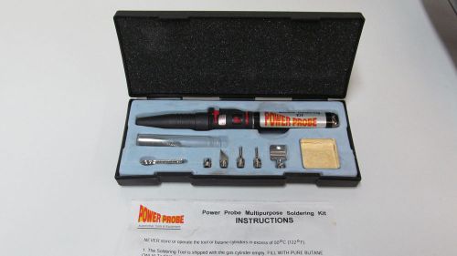 Power Probe PPSK Butane Soldering Kit With Case with Attachments