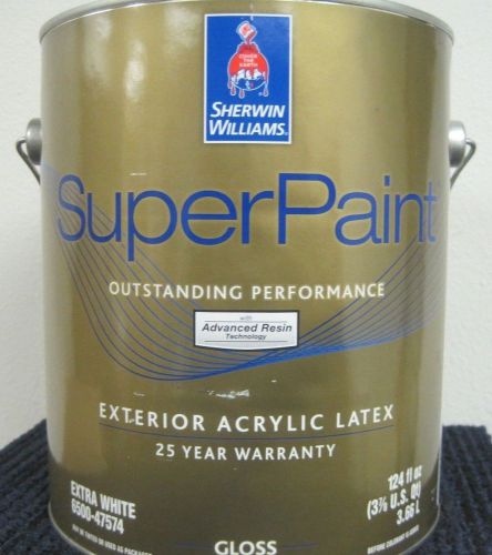 Sherwin Williams SuperPaint Exterior Acrylic Latex 6500-47574 (4 Gallons)