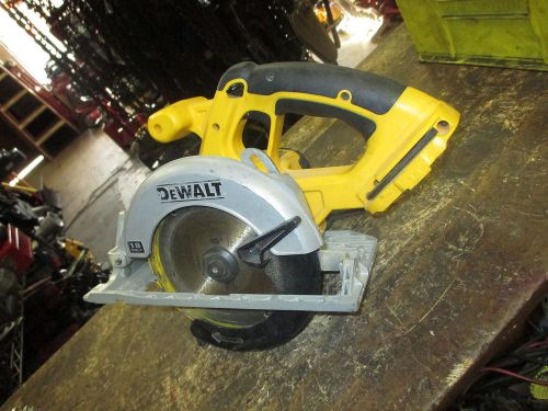 Dewalt dc390 18 vt cordless 6 1/2&#034; circular saw for sale