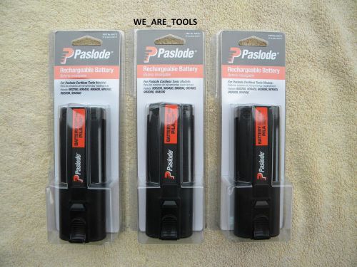 3 new paslode battery 404717 for framing, finish nailer for sale