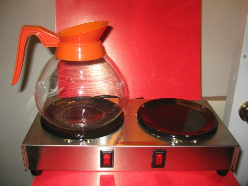 Newco x-2 commercial coffee double hot plate warmer nsf for sale