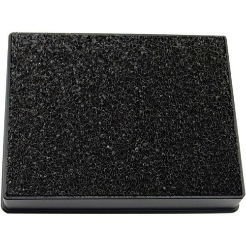 Coffee Countertop Drip Tray – 4 1/2&#034; - Black Plastic - Absorb Foam Spill Catcher
