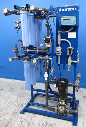 Ionics water filtration system with ultraviolet disinfection unit for sale
