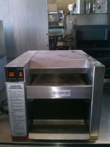 APW Wyott Conveyor Toaster, Model AT-10, 300 Slices/Hr.