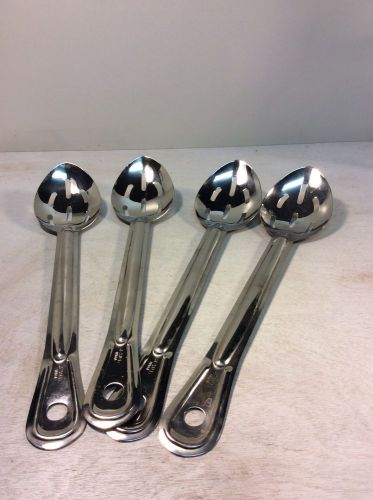 Stainless Steel Basting Spoons - 4 Pack