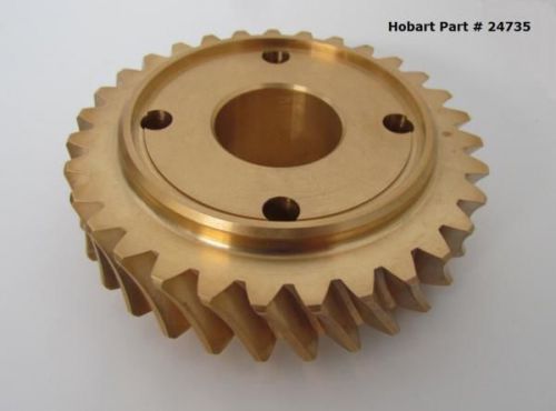 Gear, Worm, 31 T for Hobart H600; P660; L800 Mixers Part 24735