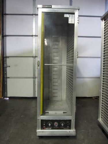 Cres Cor Heated Cabinet Proofer Hot Box Clear Non Insulated Full Size 34 Slots