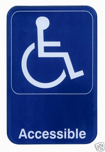 Handicapped Accessible Sign 6x9