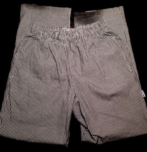 Chef Works Pants Men&#039;s Women&#039;s Medium Checkers Preowned