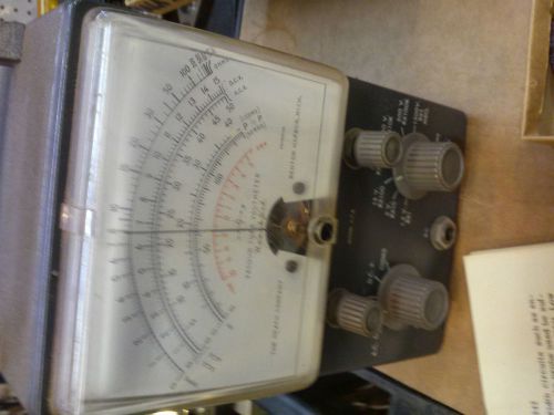 Heathkit vacuum tube voltmeter model v-7a -powers on for sale