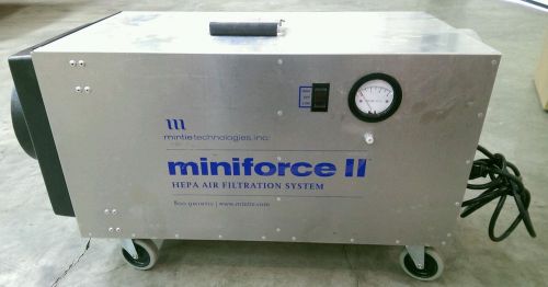 OMNITEC Miniforce II HEPA Air Filtration System-LIKE NEW