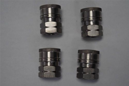 STAINLESS STEEL 3/8 FNPT PRESSURE WASHER QUICK CONNECT PLUG SET OF 4 85.300.103S