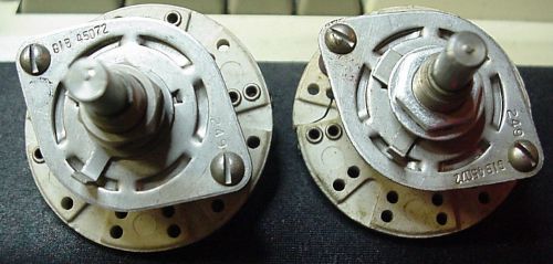 Rotary Switches GIB 45072 Lot of 2 NOS SP3T Ceramic Wafer 30 degree