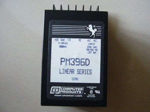 NEW COMPUTER PRODUCTS PM396D Linear Series +/-15VDC 500mA AC/AC Power Supply