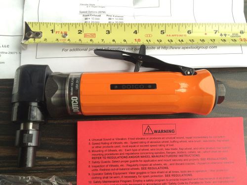 Dotco usa 10lf200-36 0.4hp right angle die grinder 12,000rpm 1/4&#034; collet freeshp for sale