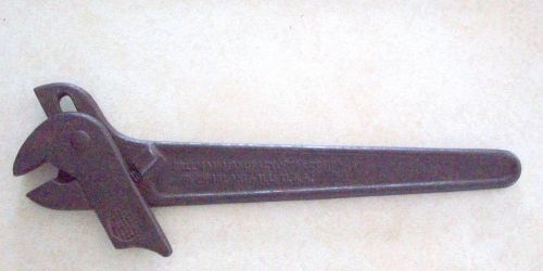 Vintage drop forged steel gellman quick adjust wrench hand tool 11 1/2&#034; for sale