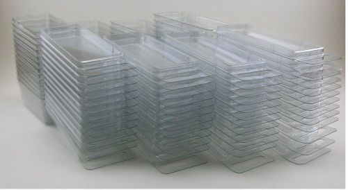 50 -  Plastic Storage Cases - Blister Boxes (Brand new clamshells) Ship/Store