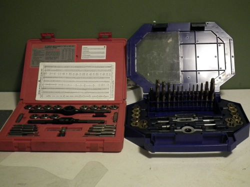 Kobalt 46pc Tap &amp; Die Drill Set And Magna Tap &amp; Die Set Professional Tools