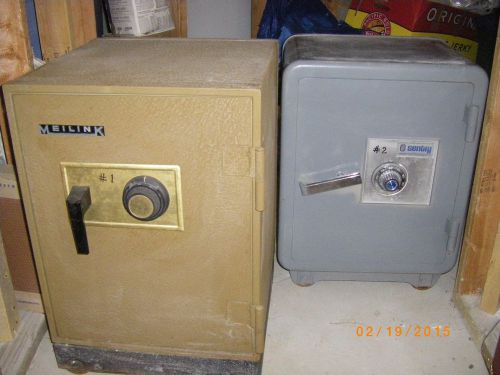 Safe deposit boxes:meilink (2.59 c.ft.) and sentry (1.86 c.ft.) for sale
